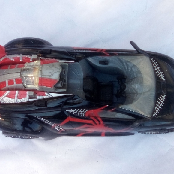 Marvel Other - Marvel Black and Red Spider-Themed Toy Car